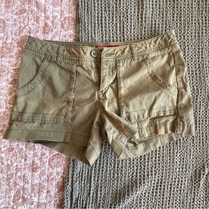 Eastern Mountain Sports Olive Utility Shorts Size 2